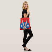 BUGS BUNNY™ Stars Badge Tote Bag (Op model)