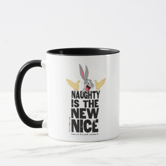 BUGS BUNNY™ "Stout is het Nieuwe Nette" Mok (Links)