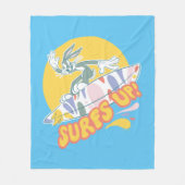BUGS BUNNY™ - Surft omhoog! Fleece Deken (Voorkant)