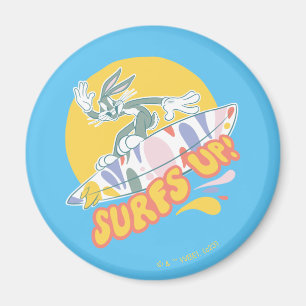 BUGS BUNNY™ - Surft omhoog! Magneet