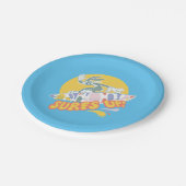 BUGS BUNNY™ - Surft omhoog! Papieren Bordje (Gekanteld)
