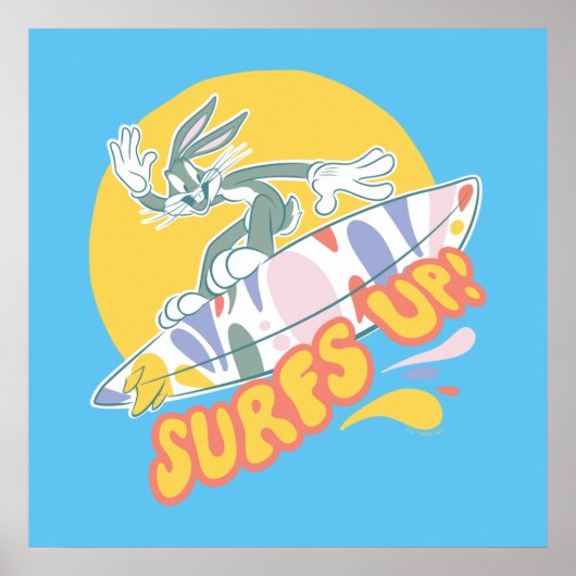 BUGS BUNNY™ - Surft omhoog! Poster (Voorkant)
