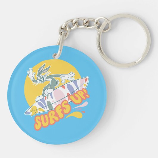 BUGS BUNNY™ - Surft omhoog! Sleutelhanger (Achterkant)