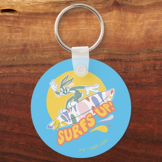 BUGS BUNNY™ - Surft omhoog! Sleutelhanger (Voorkant)
