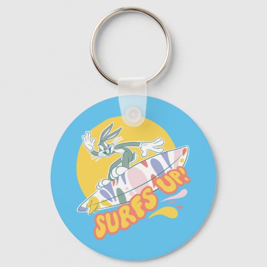 BUGS BUNNY™ - Surft omhoog! Sleutelhanger (Achterkant)