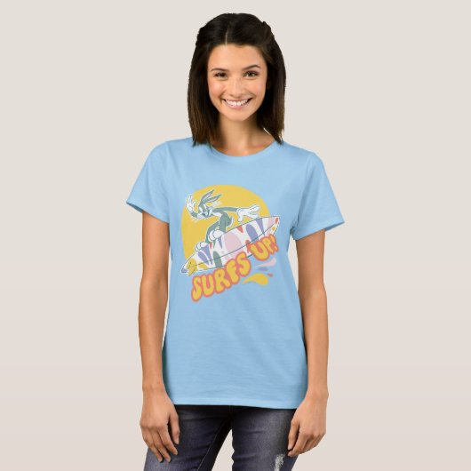 BUGS BUNNY™ - Surft omhoog! T-shirt (Voorkant volledig)
