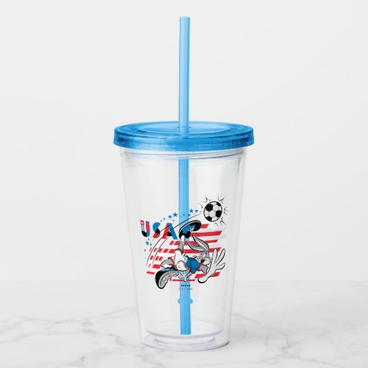 BUGS BUNNY™ Team USA Soccer Graphic Acryl Drinkbeker (Voorkant)