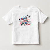 BUGS BUNNY™ Team USA Soccer Graphic Kinder Shirts (Voorkant)