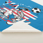 BUGS BUNNY™ Team USA Soccer Graphic Sherpa Deken (3/4)
