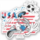 BUGS BUNNY™ Team USA Soccer Graphic Sticker (Voorkant)