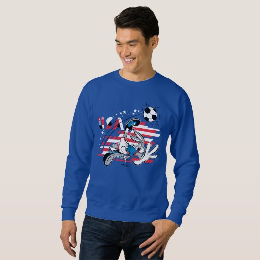 BUGS BUNNY™ Team USA Soccer Graphic Trui (Voorkant volledig)