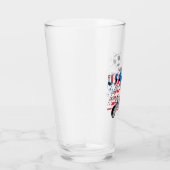 BUGS BUNNY™ Team USA Voetbal Grafisch Glas (Rechts)