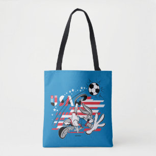 BUGS BUNNY™ Team USA Voetbal Grafisch Tote Bag