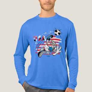 BUGS BUNNY™ Team USA Voetbal Grafisch Tri-Blend Shirt