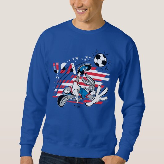 BUGS BUNNY™ Team USA Voetbal Grafisch Trui (Voorkant)
