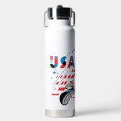 BUGS BUNNY™ Team USA Voetbal Grafisch Waterfles (Voorkant)