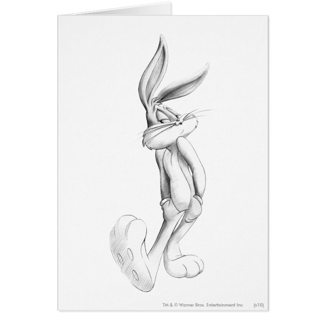 BUGS BUNNY™ Tekening 2 (Voorkant)