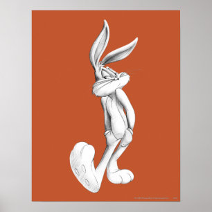 BUGS BUNNY™ Tekening 2 Poster