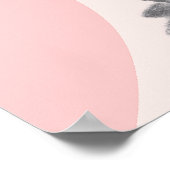 BUGS BUNNY™ Thinker Light Roze Poster (Hoek)