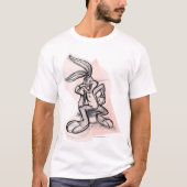 BUGS BUNNY™ Thinker Light Roze T-shirt (Voorkant)