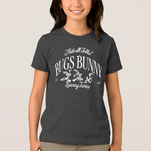 BUGS BUNNY™ Through The Years Tri-Blend Shirt (Voorkant)