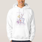 BUGS BUNNY™, TWEETY™, SYLVESTER™ Square Doelstelli Hoodie (Voorkant)