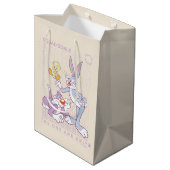 BUGS BUNNY™, TWEETY™, SYLVESTER™ Square Doelstelli Medium Cadeauzakje (Achterkant Gekanteld)