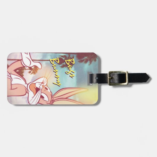 BUGS BUNNY™ Vakantie foto Bagagelabel (Voorkant horizontaal)