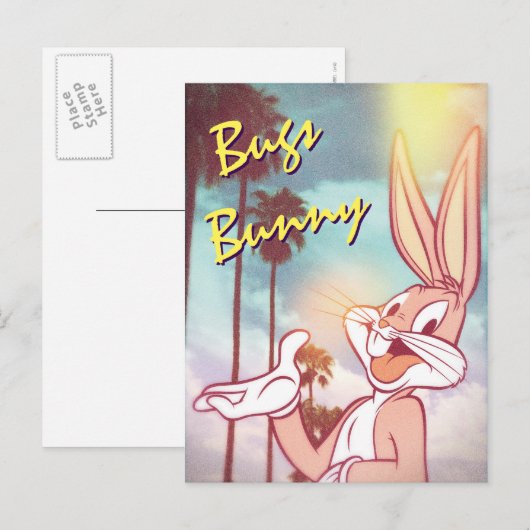 BUGS BUNNY™ Vakantie foto Briefkaart (Voorkant / Achterkant)
