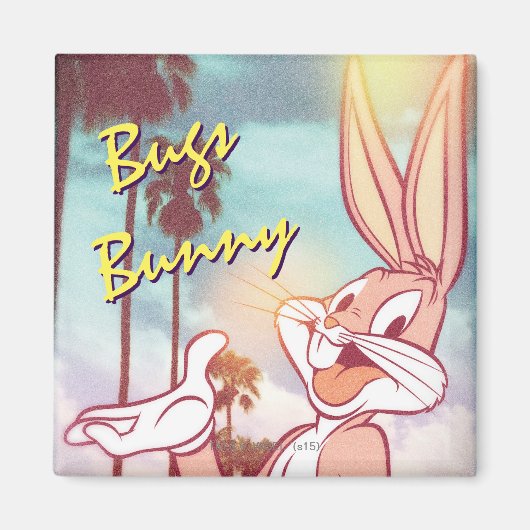 BUGS BUNNY™ Vakantie foto Magneet (Voorkant)