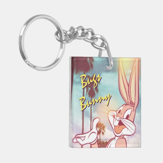 BUGS BUNNY™ Vakantie foto Sleutelhanger (Voorkant Links)