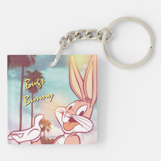 BUGS BUNNY™ Vakantie foto Sleutelhanger (Achterkant)