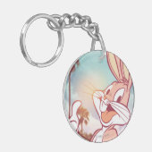 BUGS BUNNY™ Vakantie foto Sleutelhanger (Voorkant Links)