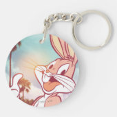 BUGS BUNNY™ Vakantie foto Sleutelhanger (Achterkant)