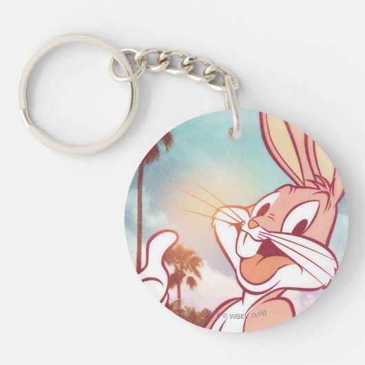BUGS BUNNY™ Vakantie foto Sleutelhanger (Voorkant)