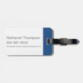 BUGS BUNNY™ via LOONEY TUNES™ Rings Bagagelabel (Achterkant horizontaal)