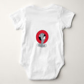 BUGS BUNNY™ via LOONEY TUNES™ Rings Romper (Achterkant)