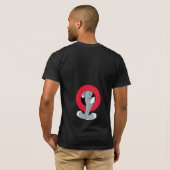 BUGS BUNNY™ via LOONEY TUNES™ Rings T-shirt (Achterkant volledig)