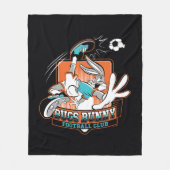 BUGS BUNNY™ Voetbalclub Badge Fleece Deken (Voorkant)