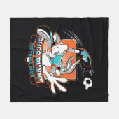 BUGS BUNNY™ Voetbalclub Badge Fleece Deken (Voorkant (Horizontaal))