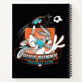 BUGS BUNNY™ Voetbalclub Badge Notitieboek (Achterkant)