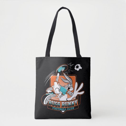 BUGS BUNNY™ Voetbalclub Badge Tote Bag (Voorkant)
