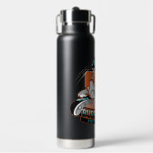 BUGS BUNNY™ Voetbalclub Badge Waterfles (Voorkant)