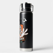 BUGS BUNNY™ Voetbalclub Badge Waterfles (Achterkant)
