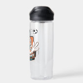 BUGS BUNNY™ Voetbalclub Badge Waterfles (Achterkant)