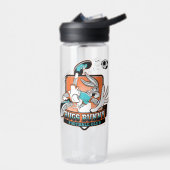 BUGS BUNNY™ Voetbalclub Badge Waterfles (Links)