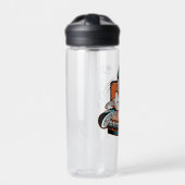 BUGS BUNNY™ Voetbalclub Badge Waterfles (Voorkant)