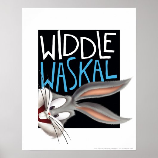 BUGS BUNNY™ - Waskal Poster (Voorkant)