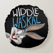 BUGS BUNNY™ - Waskal Rond Kussen (Voorkant)
