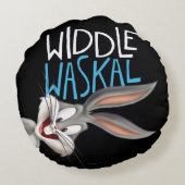 BUGS BUNNY™ - Waskal Rond Kussen (Achterkant)